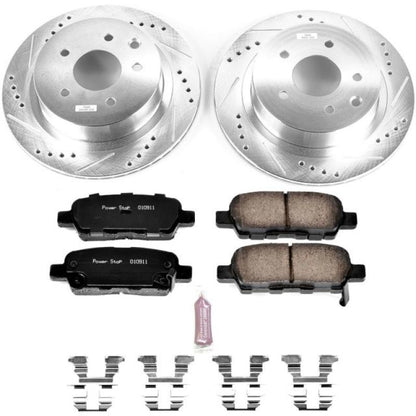 Power Stop 14-17 Nissan Juke Rear Z23 Evolution Sport Brake Kit PowerStop