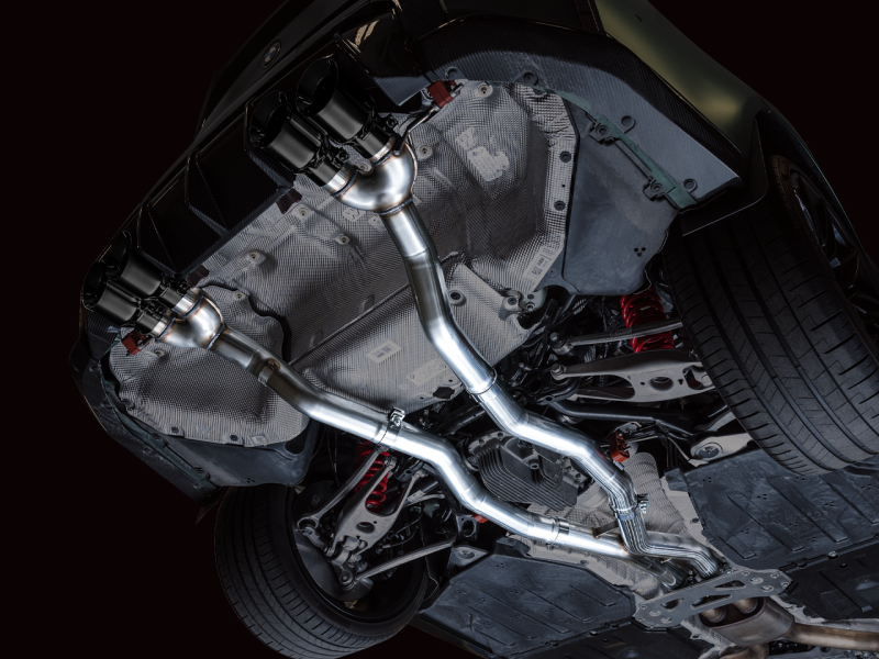 AWE Track Edition Catback Exhaust for BMW G8X M3/M4 - Diamond Black Tips AWE Tuning