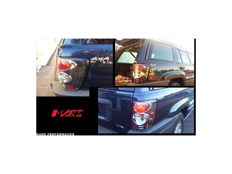 Spyder Jeep Grand Cherokee 05-06 Euro Style Tail Lights Black ALT-YD-JGC05-BK SPYDER