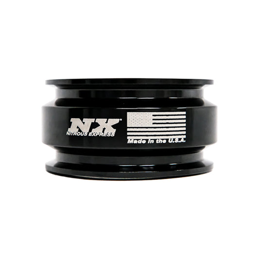 Nitrous Express Nitrous Cannon, 4 Inch Single Body and Sleeve, Black, NX Logo - NXDCANNON4