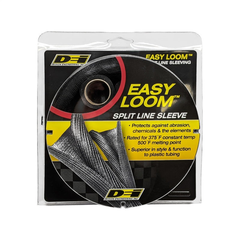 DEI Split Wire Sleeve Easy Loom 19mm-3/4in x 10 Black DEI