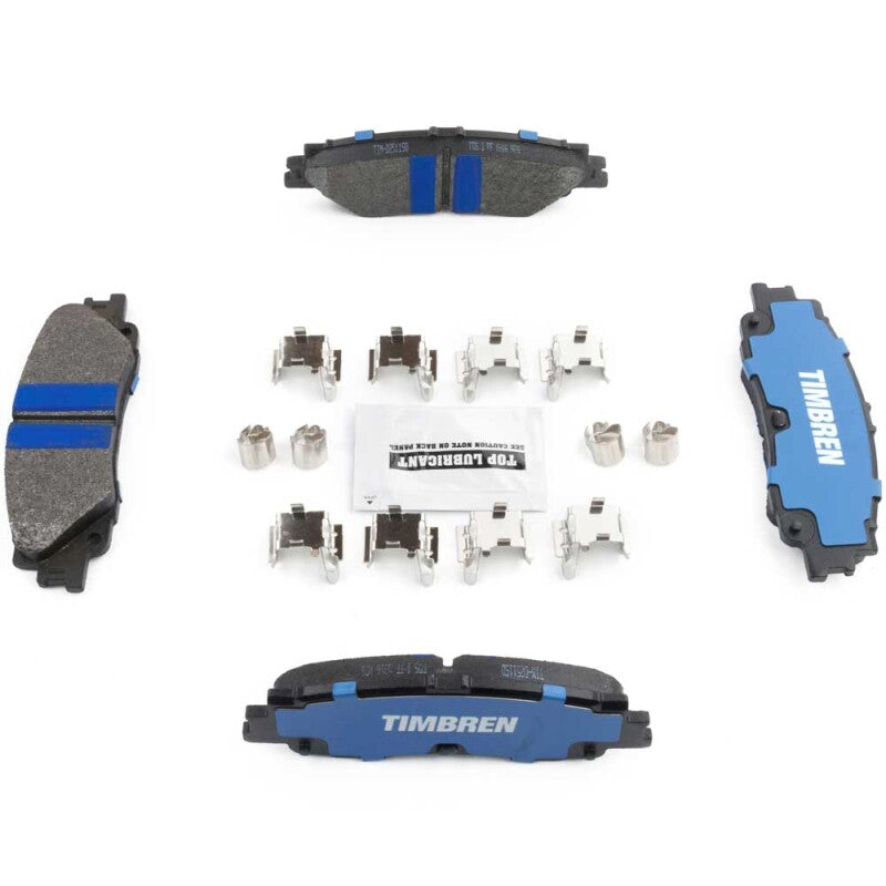Timbren 24-25 Lexus GX550/Toyota Land Cruiser BES Severe Duty Semi-Metallic Brake Pads - Rear