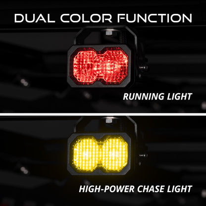 Diode Dynamics Stage Series LED Chase Light Kit for Kuat IBEX Bed Rack