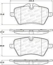 Load image into Gallery viewer, StopTech Premium Ceramic Brake Pads - 308.12041