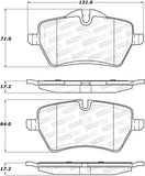 StopTech Premium Ceramic Brake Pads - 308.12041