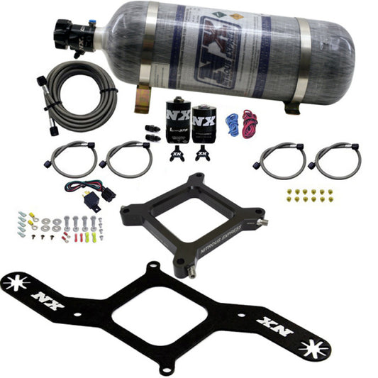 Nitrous Express 4150 Assasin Plate, RNC Up to 750 HP, 12 lb Bottle - 67140-12