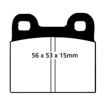 Load image into Gallery viewer, EBC RedStuff Rear Brake Pads - DP3105C