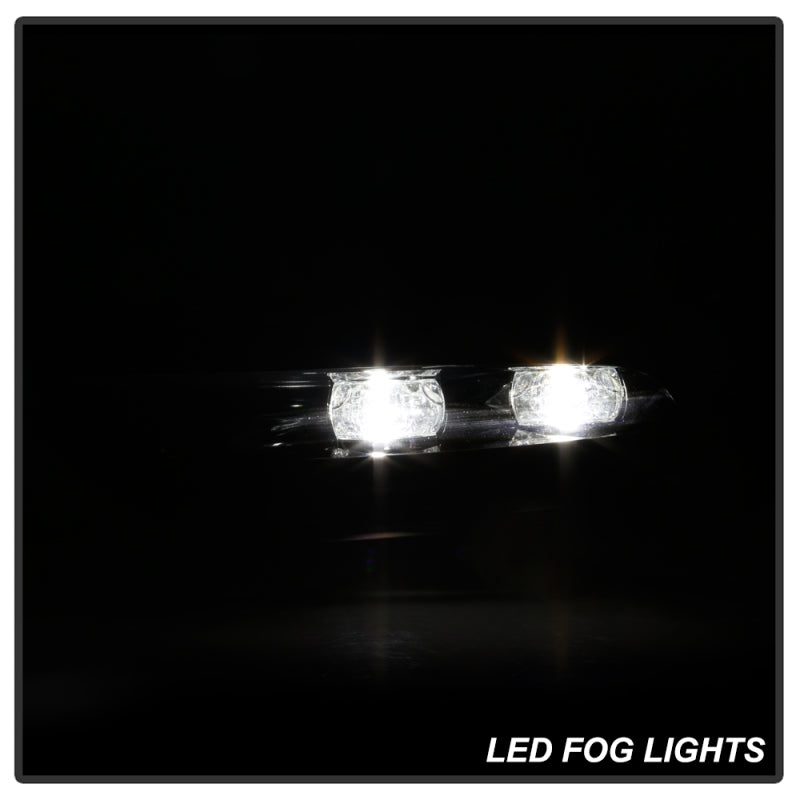 Spyder 15-19 Chrysler 300 OEM LED Fog Lights W/Switch- Clear FL-C30015-LED-C SPYDER