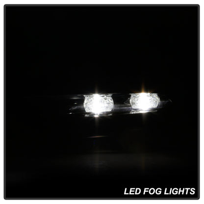 Spyder 15-19 Chrysler 300 OEM LED Fog Lights W/Switch- Clear FL-C30015-LED-C SPYDER