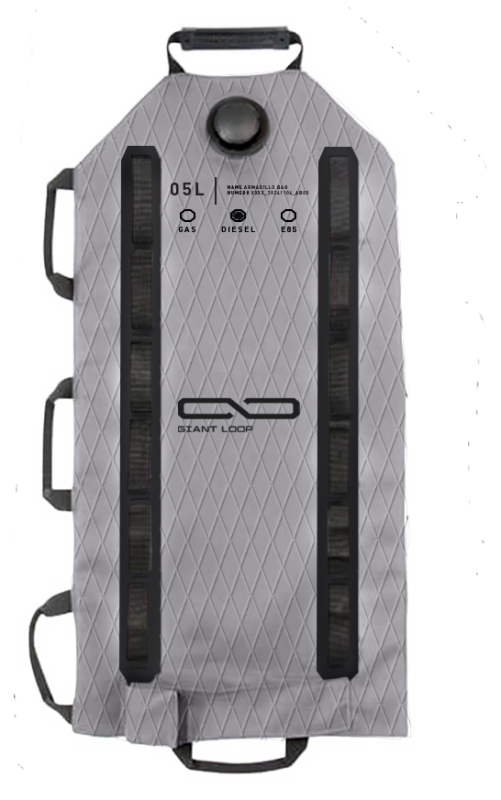 Giant Loop Armadillo Bag 5 Gallon - Gray