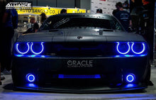 Load image into Gallery viewer, Oracle 08-14 Dodge Challenger Dynamic Surface Mount Headlight Halo Kit - ColorSHIFT - Dynamic