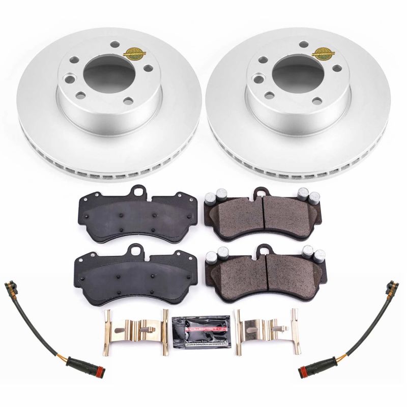 Power Stop 17-18 Mercedes-Benz G550 4x4 Front Z23 Evolution Sport Coated Brake Kit PowerStop