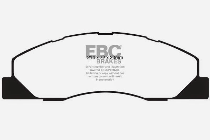 EBC Ultimax2 Front Brake Pads - UD1399