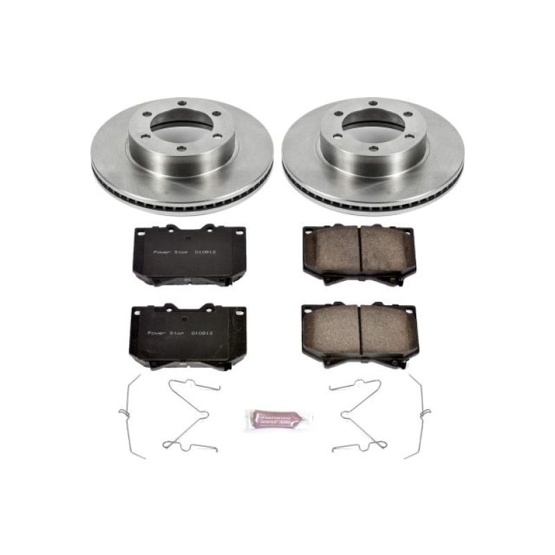 Power Stop 01-02 Toyota Sequoia Front Autospecialty Brake Kit PowerStop