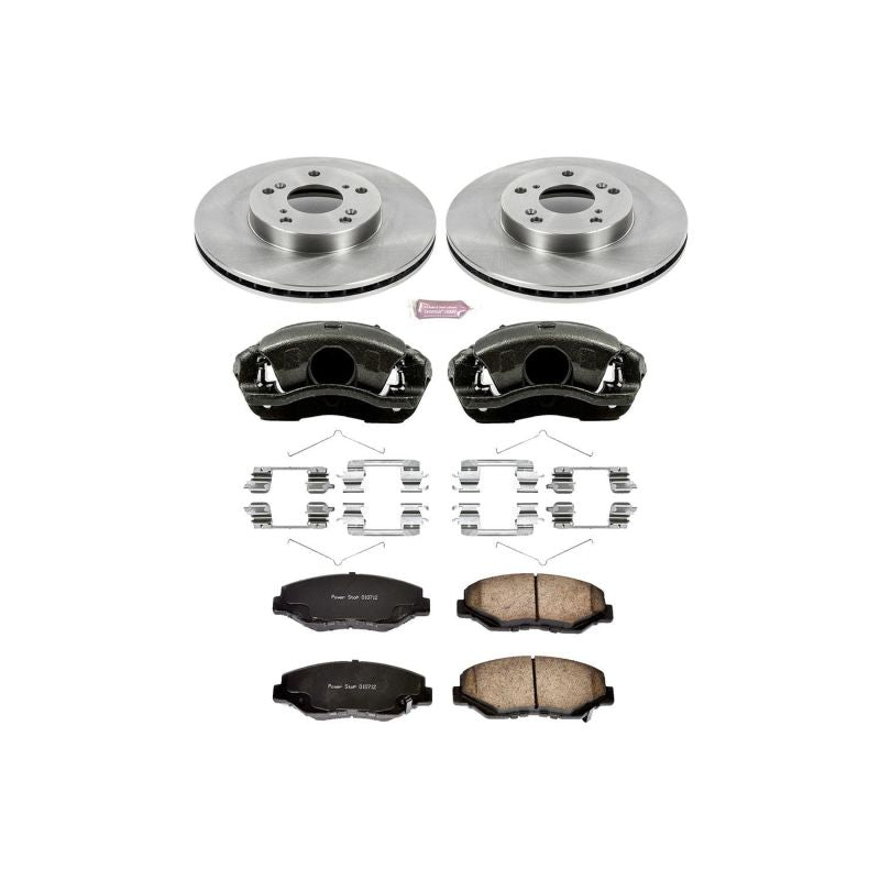 Power Stop 14-15 Acura ILX Front Autospecialty Brake Kit w/Calipers PowerStop