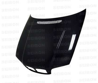 Seibon 7/99-5/02 BMW 3 Series 2dr (E46) OEM-Style Carbon Fiber Hood Seibon