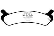 Load image into Gallery viewer, EBC YellowStuff Rear Brake Pads - DP41017R