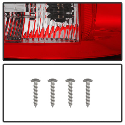 Spyder Dodge Ram 07-08 1500/Ram 07-09 2500/3500 LED Tail Lights Red Clear ALT-YD-DRAM06-LED-RC SPYDER