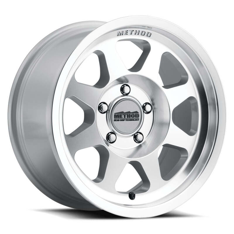 Method MR701 Bead Grip 17x8.5 0mm Offset 8x170 130.81mm CB Machined/Clear Coat Wheel