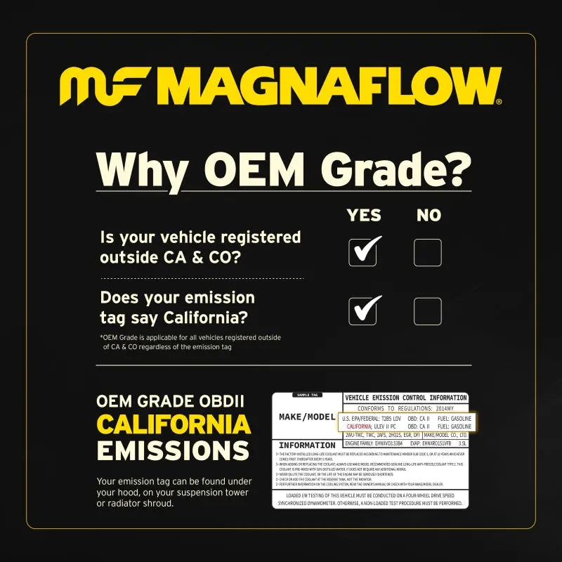 Magnaflow Conv DF 10-12 Fusion Hybrid 2.5L Magnaflow