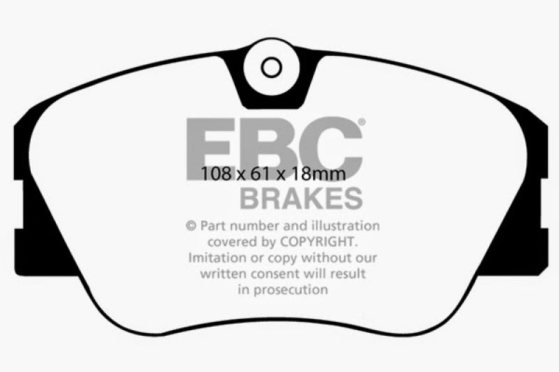 EBC Ultimax2 Front Brake Pads - UD423