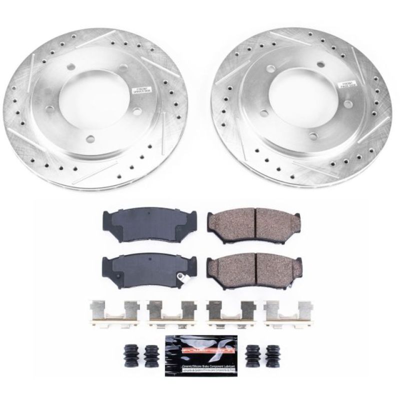 Power Stop 00-04 Chevrolet Tracker Front Z23 Evolution Sport Brake Kit PowerStop