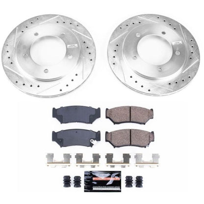 Power Stop 00-04 Chevrolet Tracker Front Z23 Evolution Sport Brake Kit PowerStop
