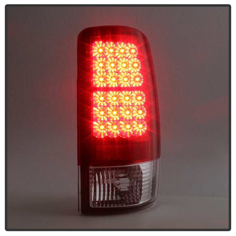 Spyder Chevy Suburban/Tahoe 1500/2500 00-06 LED Tail Lights Red Clear ALT-YD-CD00-LED-RC SPYDER