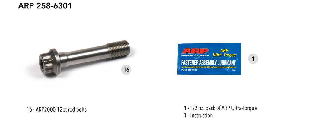 ARP Ford Godzilla 7.3L Rod Bolt Kit 258-6301