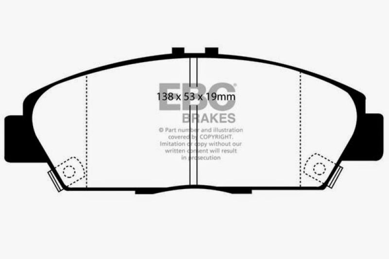 EBC GreenStuff Front Brake Pads - DP2975