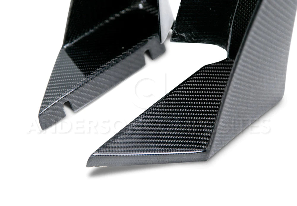 Anderson Composites 2015 - 2019 C7 Z06 Carbon Fiber Canards - AC-FL14CHC7-Z6XC