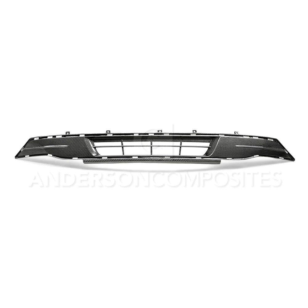 Anderson Composites 2018 - 2023 Ford Mustang Carbon Fiber Lower Grille - AC-LG18FDMU