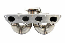 Load image into Gallery viewer, PLM Power Driven T3 Ramhorn Turbo Manifold A/C &amp; P/S Compatible B-Series B16 B18 B20 - PLM-B-TM-AC