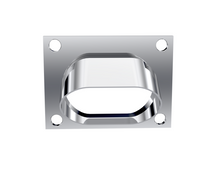 Load image into Gallery viewer, QTP Low Profile Oval Stainless Steel Turn Down - 11339