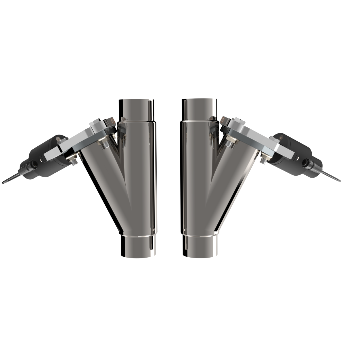 QTP Dual 2.25 Inch Electric Exhaust Cutout Combo Kit (Universal) - QTEC45CP QTP