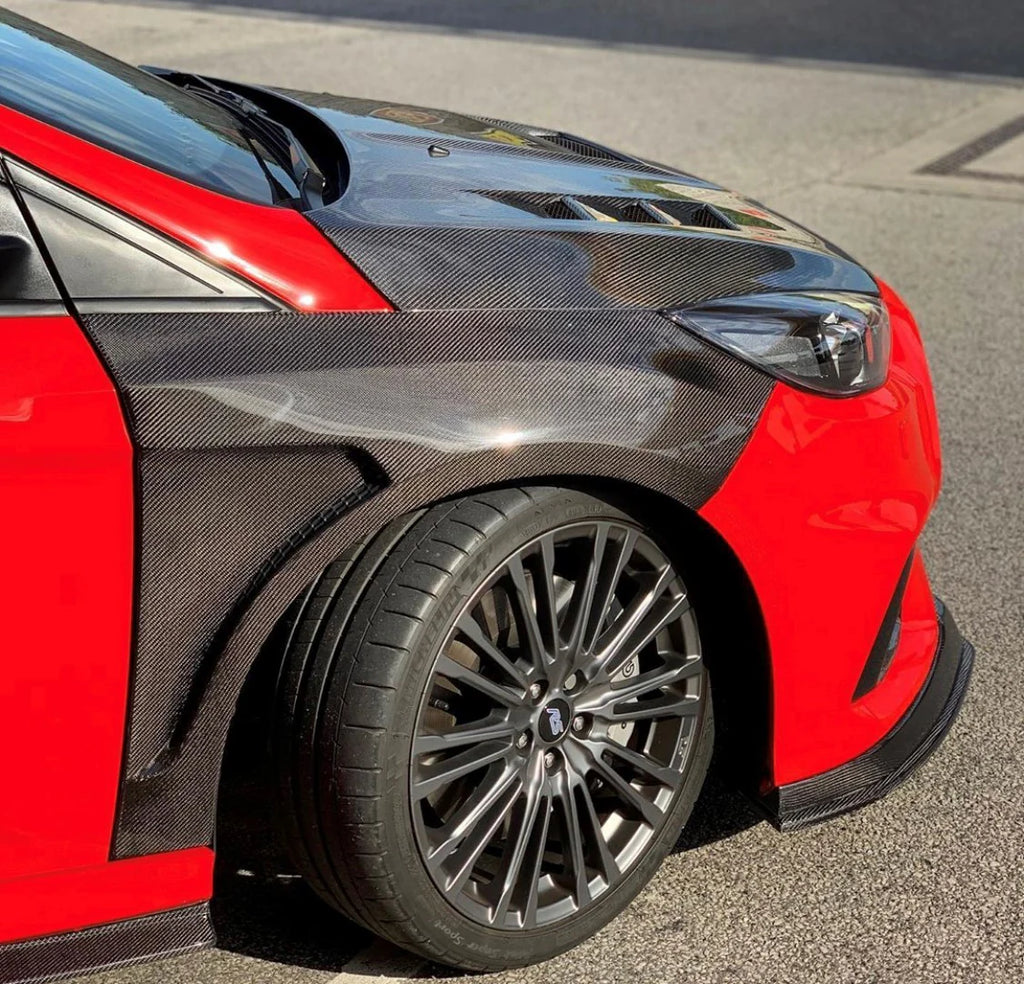 Anderson Composites 2016-2018 Ford Focus RS Carbon Fiber Fenders (Pair) - AC-FF16FDFO-GR