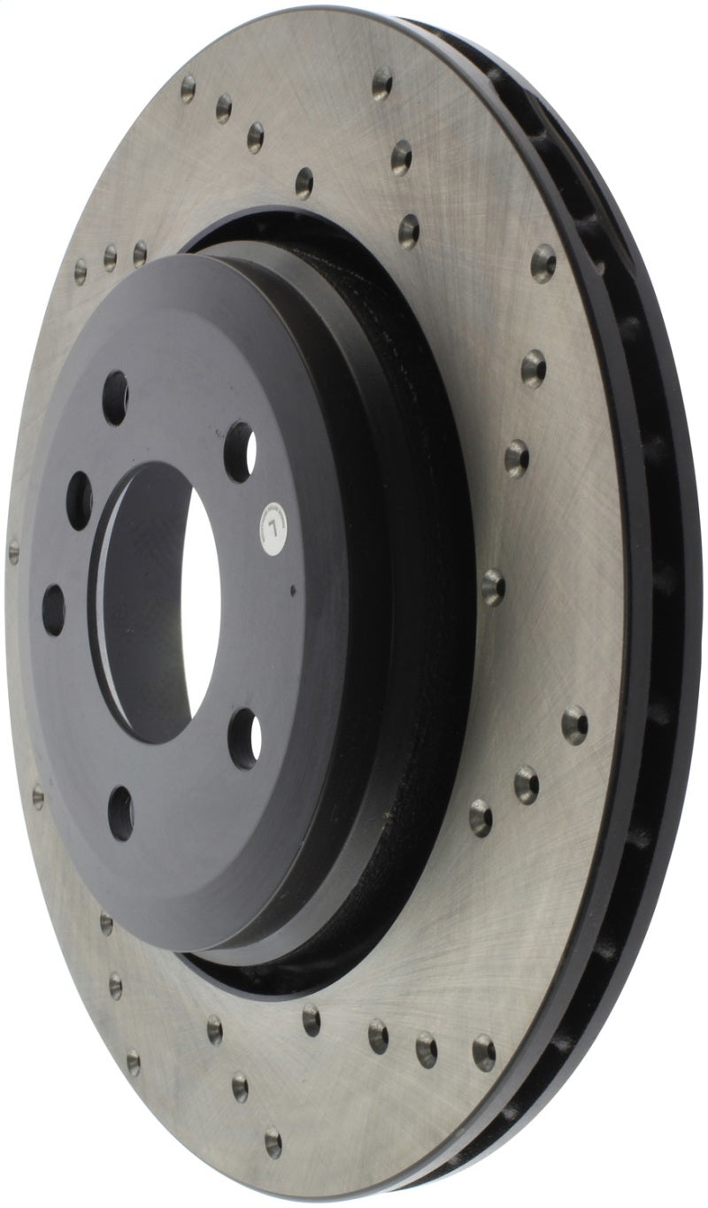 StopTech 01-06 BMW 330 Drilled Left Rear Rotor Stoptech