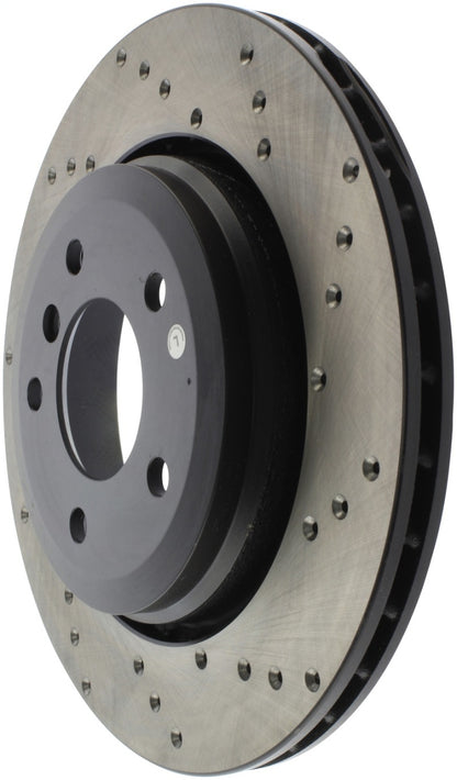 StopTech 01-06 BMW 330 Drilled Left Rear Rotor Stoptech