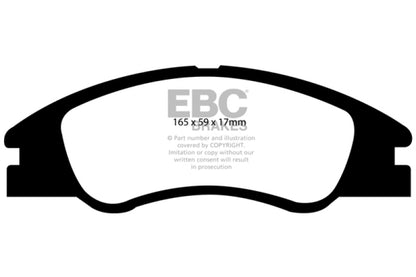 EBC GreenStuff Front Brake Pads - DP21568 EBC