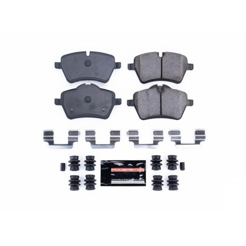 Power Stop 06-15 Mini Cooper Front Z23 Evolution Sport Brake Pads w/Hardware PowerStop