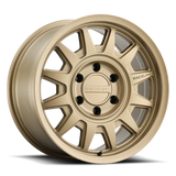 Raceline 952BZ Aero 17x9in / 5x139.7 BP / -12mm Offset / 106.5mm Bore - Bronze Wheel