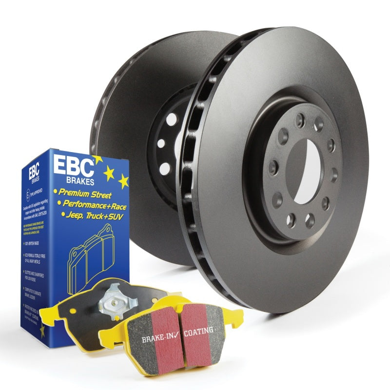 EBC Stage 13 YellowStuff Brake Pads and RK Rotors Kit - S13KF1080 EBC