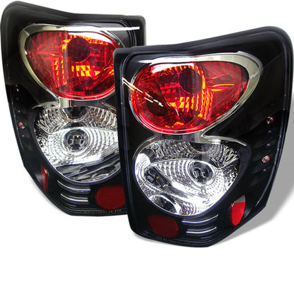 Spyder Jeep Grand Cherokee 99-04 Euro Style Tail Lights Black ALT-YD-JGC99-BK SPYDER