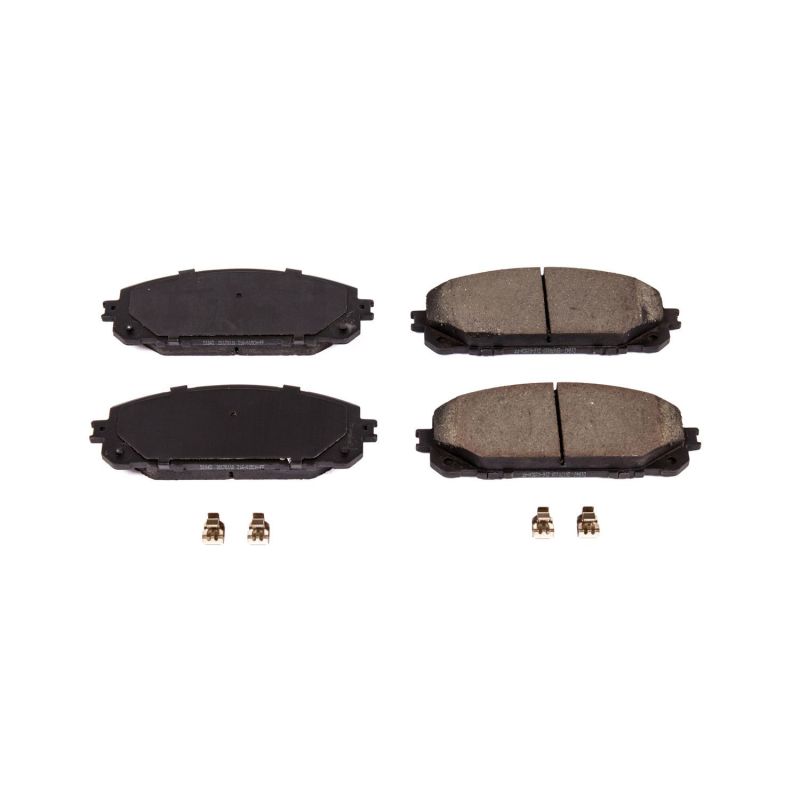 Power Stop 14-20 Jeep Cherokee Front Z16 Evolution Ceramic Brake Pads PowerStop