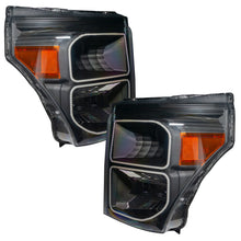 Load image into Gallery viewer, Oracle 11-16 Ford F250/350 LED HL - Black - ColorSHIFT w/ BC1 Controller SEE WARRANTY