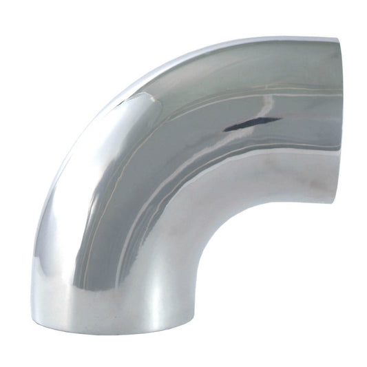 Spectre Universal Tube Elbow 4 in OD 90 Degree Mandrel Aluminum - 9799