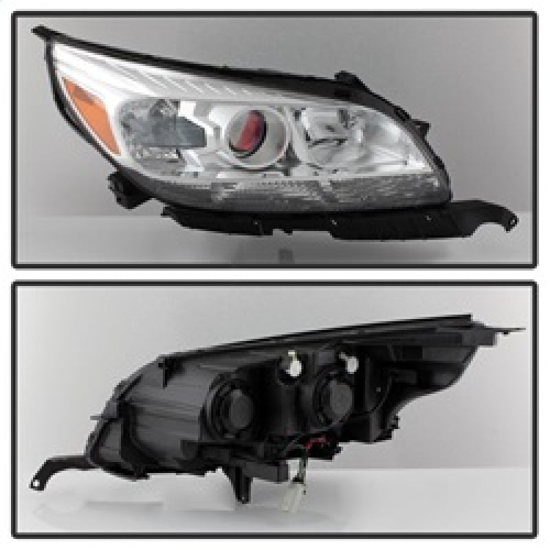 xTune 13-15 Chevy Malibu OEM Style Halogen Proj Headlights -OEM Right (HD-JH-CM13-OE-R) SPYDER