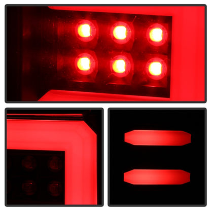Spyder 16-18 Chevy Silverado Light Bar LED Tail Lights - All Black ALT-YD-CS16-LED-B SPYDER