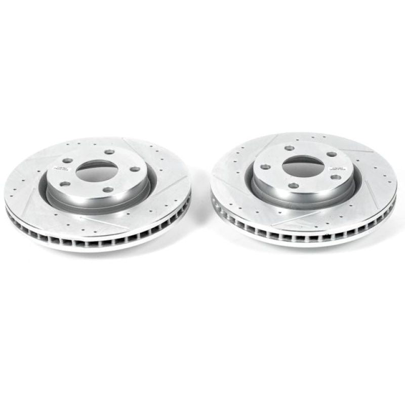 Power Stop 08-09 Pontiac G8 Front Evolution Drilled & Slotted Rotors - Pair PowerStop
