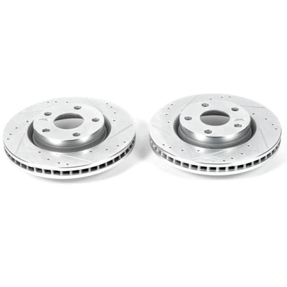 Power Stop 08-09 Pontiac G8 Front Evolution Drilled & Slotted Rotors - Pair PowerStop